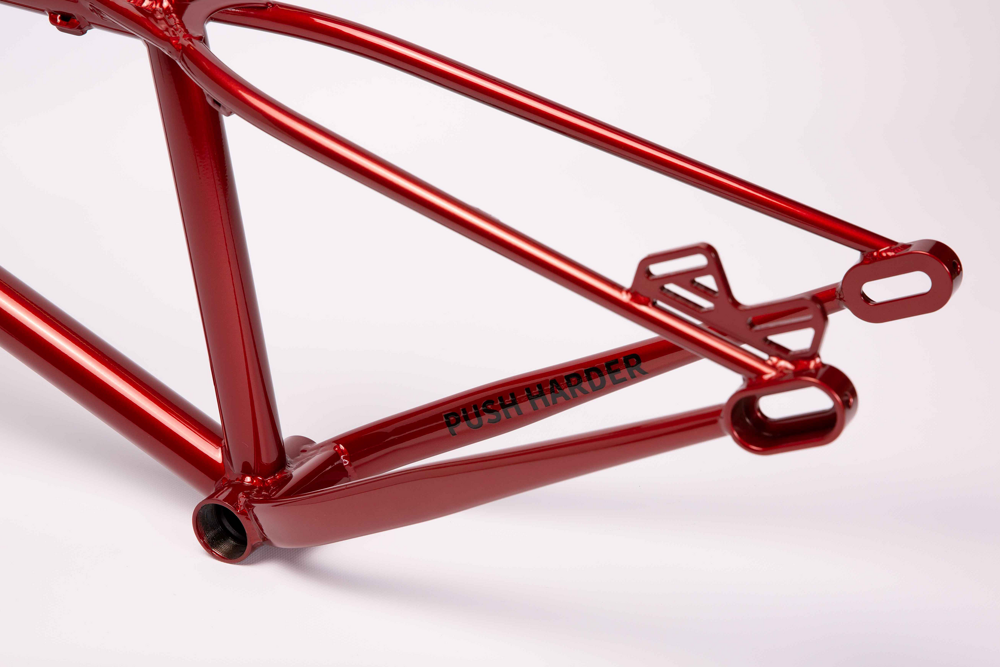 Dirtjumpbike Rahmen in metallic rot, Dirtjump Frame in red