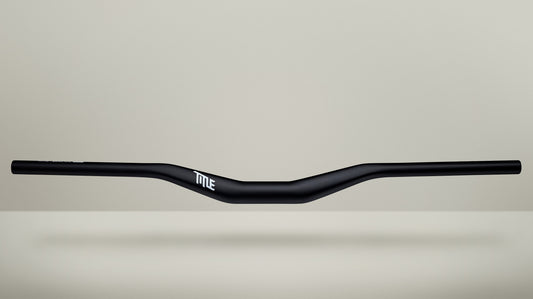 TITLE AH1 handlebar Ø35mm with 25mm rise black