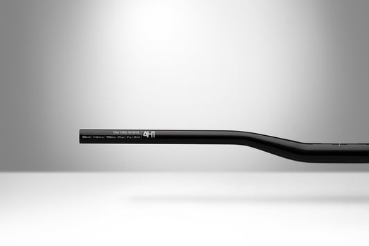 TITLE AH1 handlebar Ø31.8mm with 25mm rise black